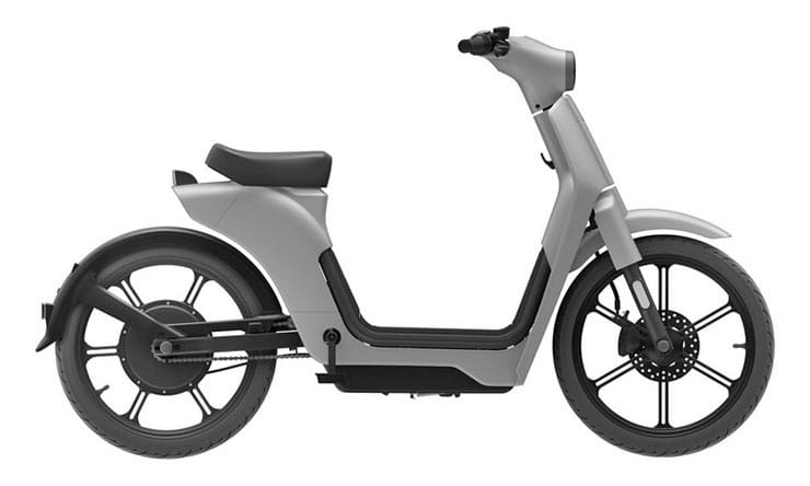 Honda electric moped _thumb